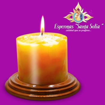 Velón redondo salpicón