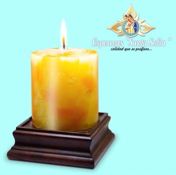 Velón redondo salpicón